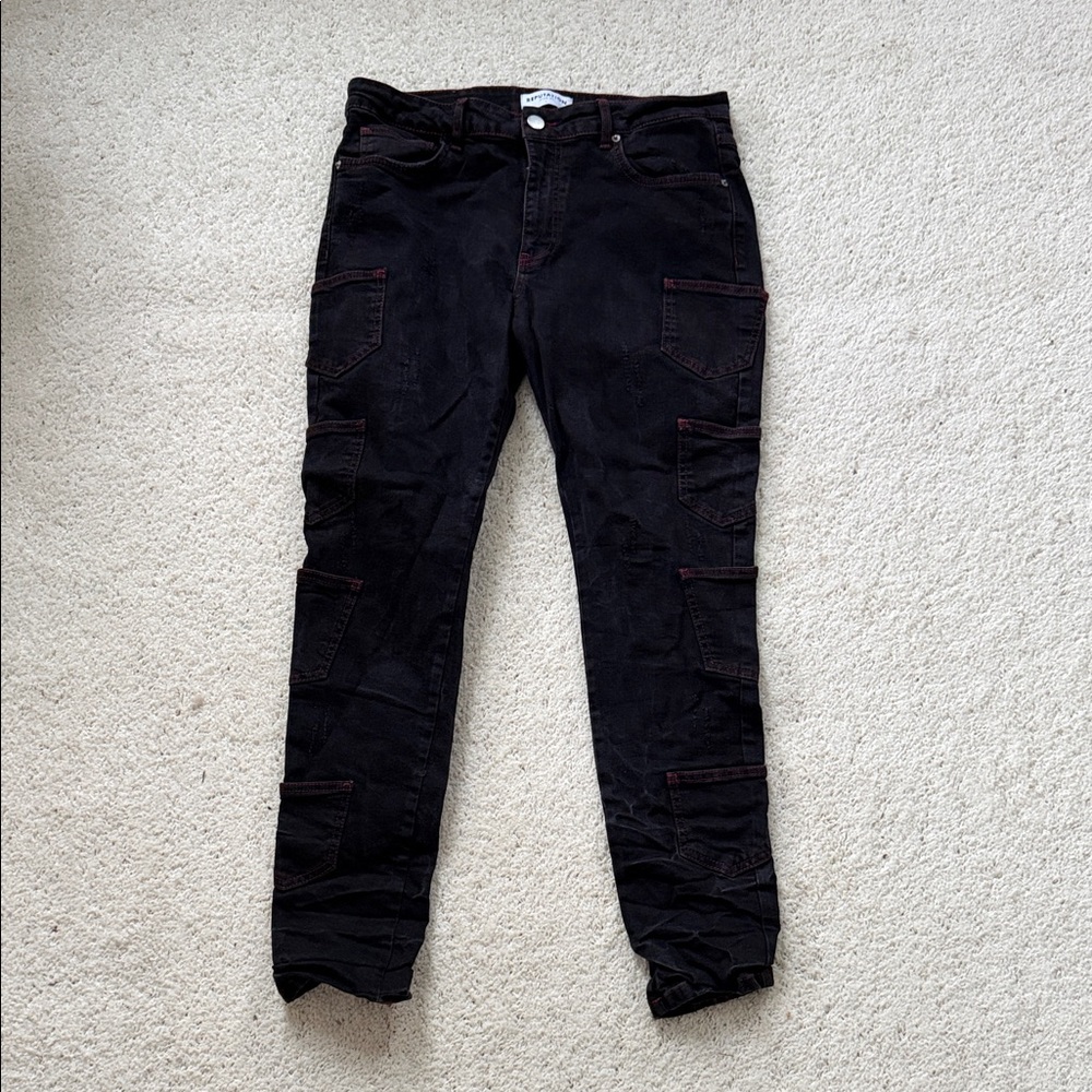 Men's Black Skinny Jeans